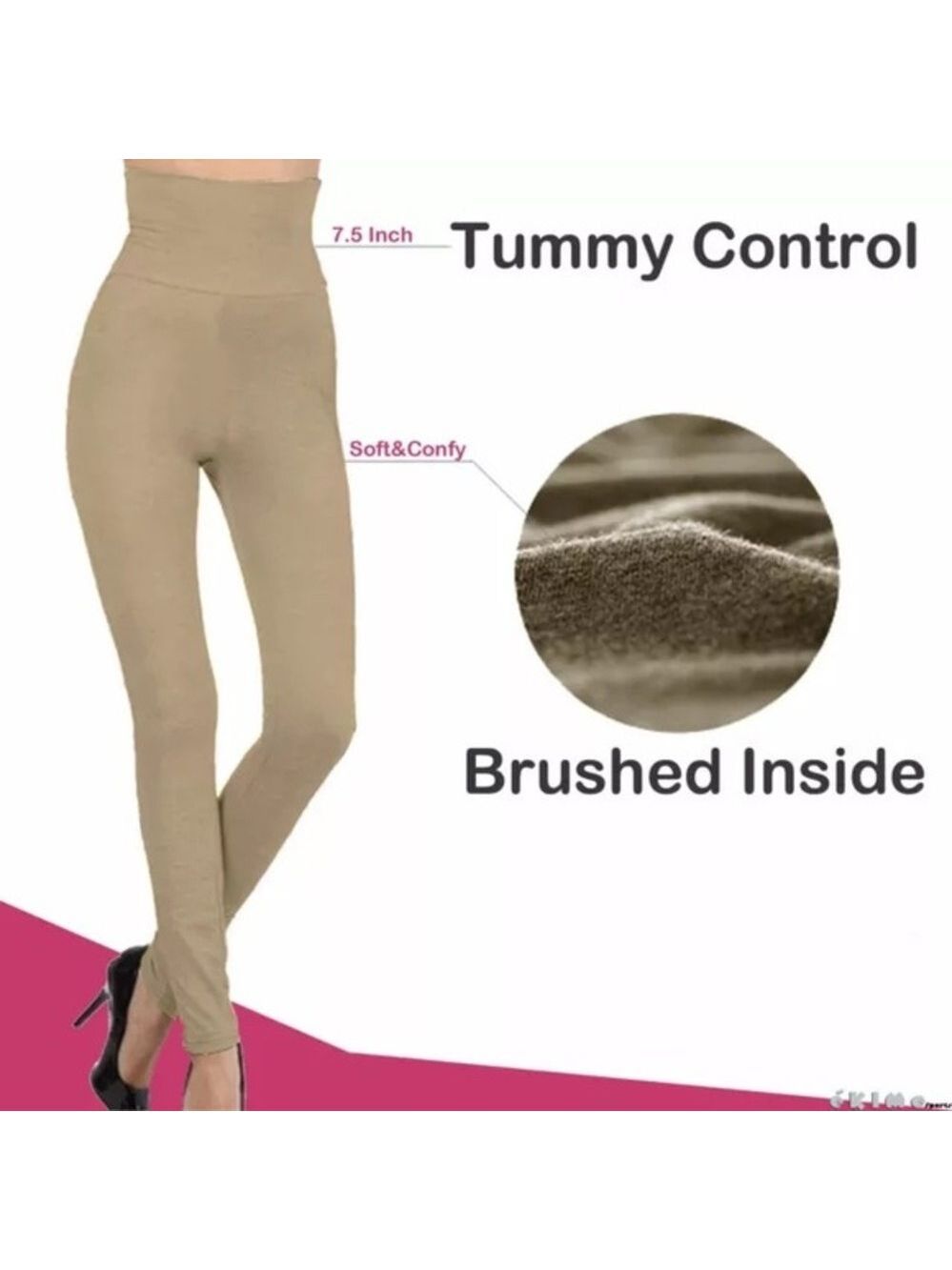 Brand New High Waist‎ Tummy Control Leggings. Women's Fashion - Picture 4 of 16